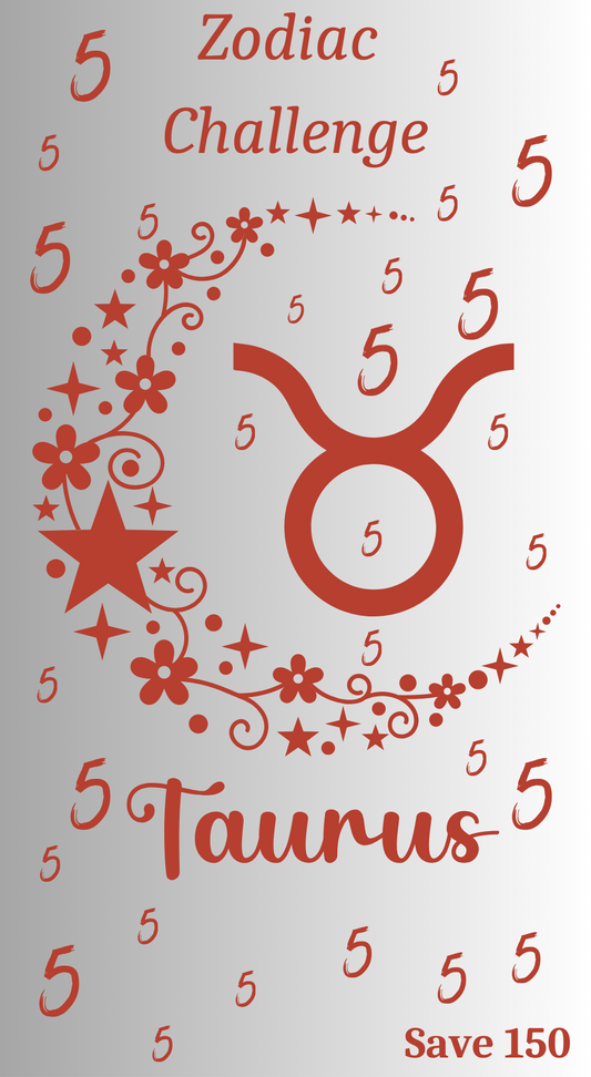 Taurus ~ A6 Savings Challenge